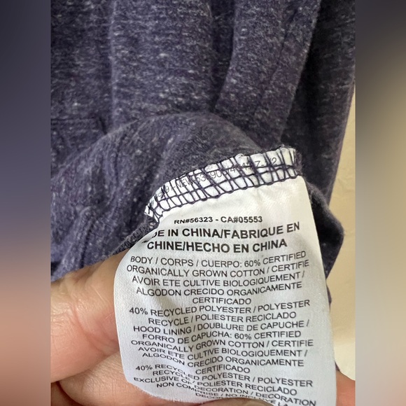 Vintage Nike Red Tag Front Logo Pullover Hoodie Sweatshirt Size Medium Purple - Picture 3 of 6